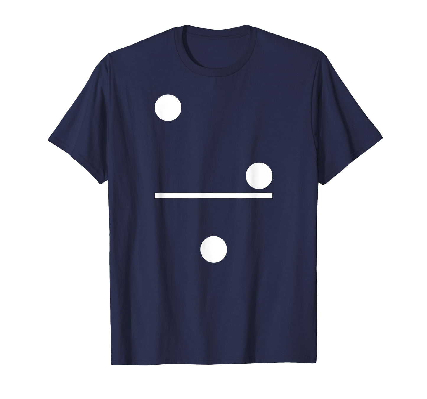 Domino 2-1 Domino Costume Carnival Dominoes T-Shirt