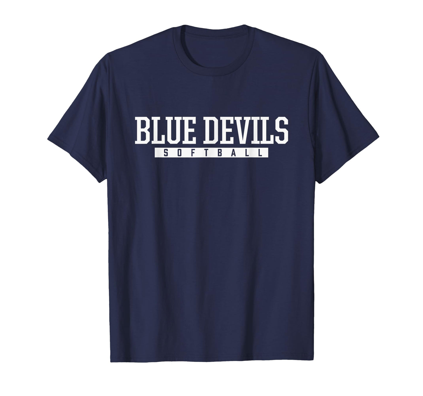 Model Blue Devils Softball HS T-Shirt