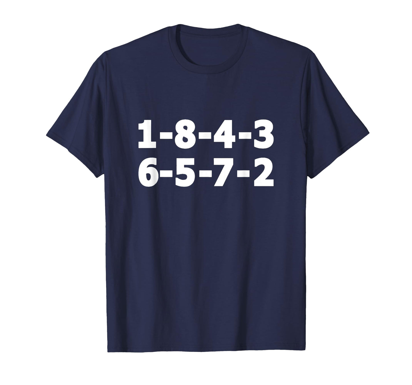 1-8-4-3-6-5-7-2 Firing Order Funny Offensive Rude T-Shirt