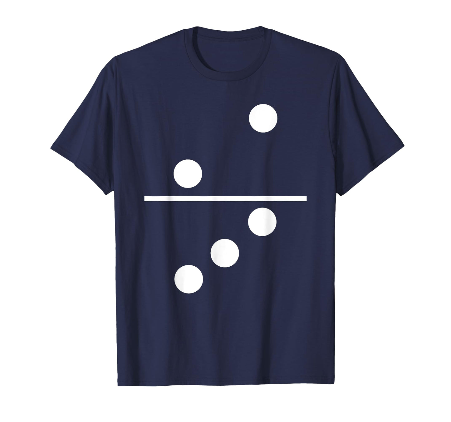 Domino Two Three Matching Halloween Group Cute Costumes 2-3 T-Shirt