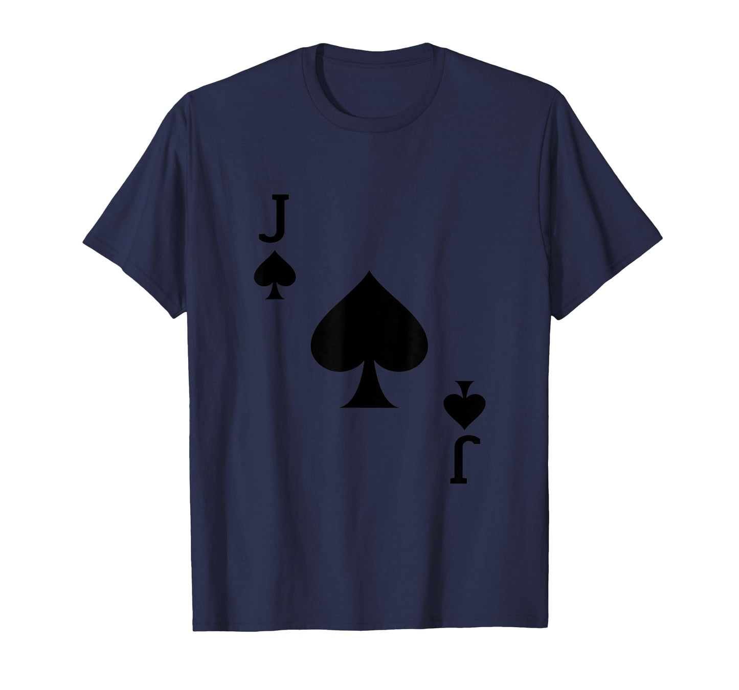 J of Spades Deck of Cards Carnival Halloween Costume Jack T-Shirt