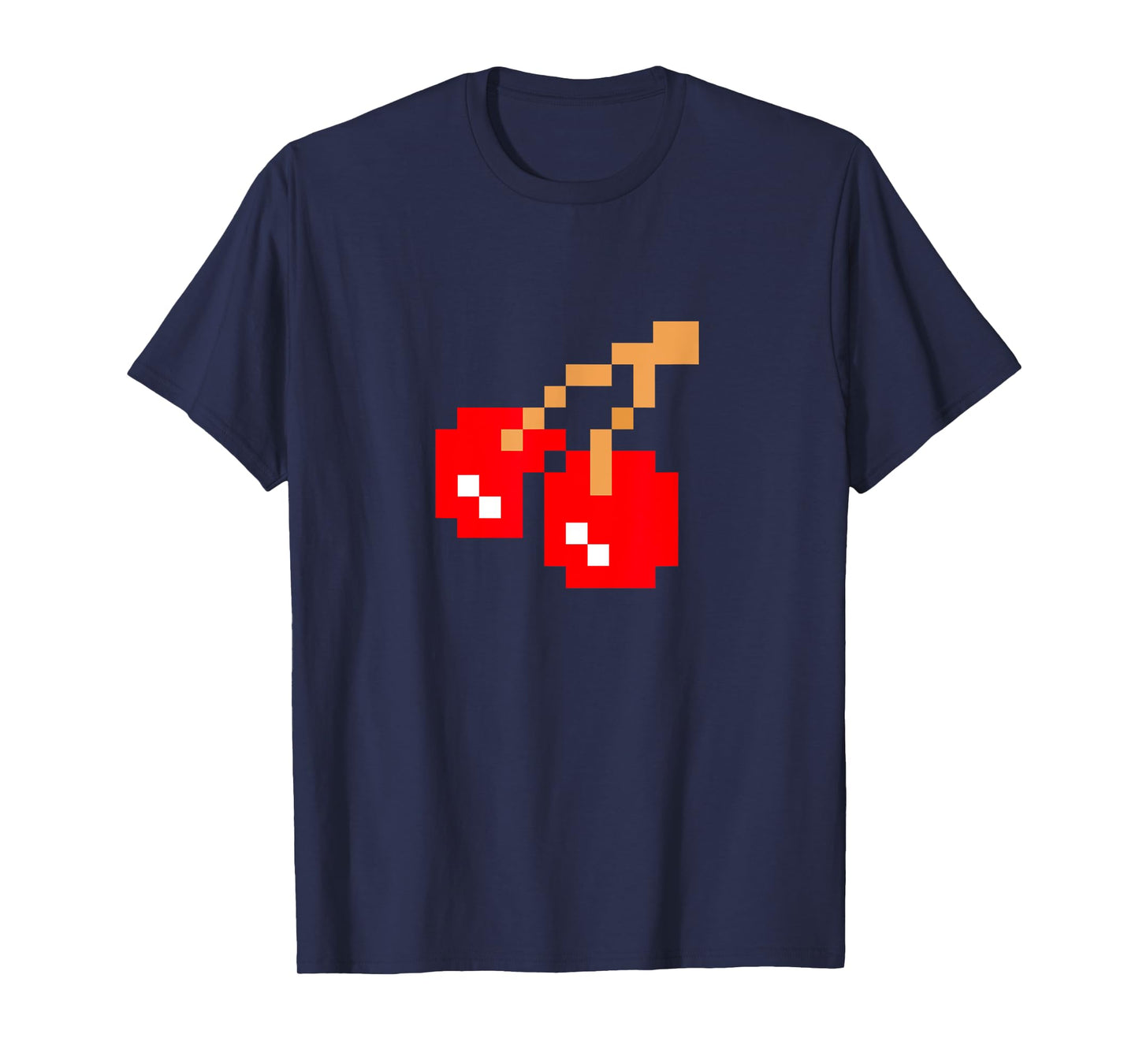 Cherries Cherry Pixel 8-bit Arcade Game Matching Costume Man T-Shirt