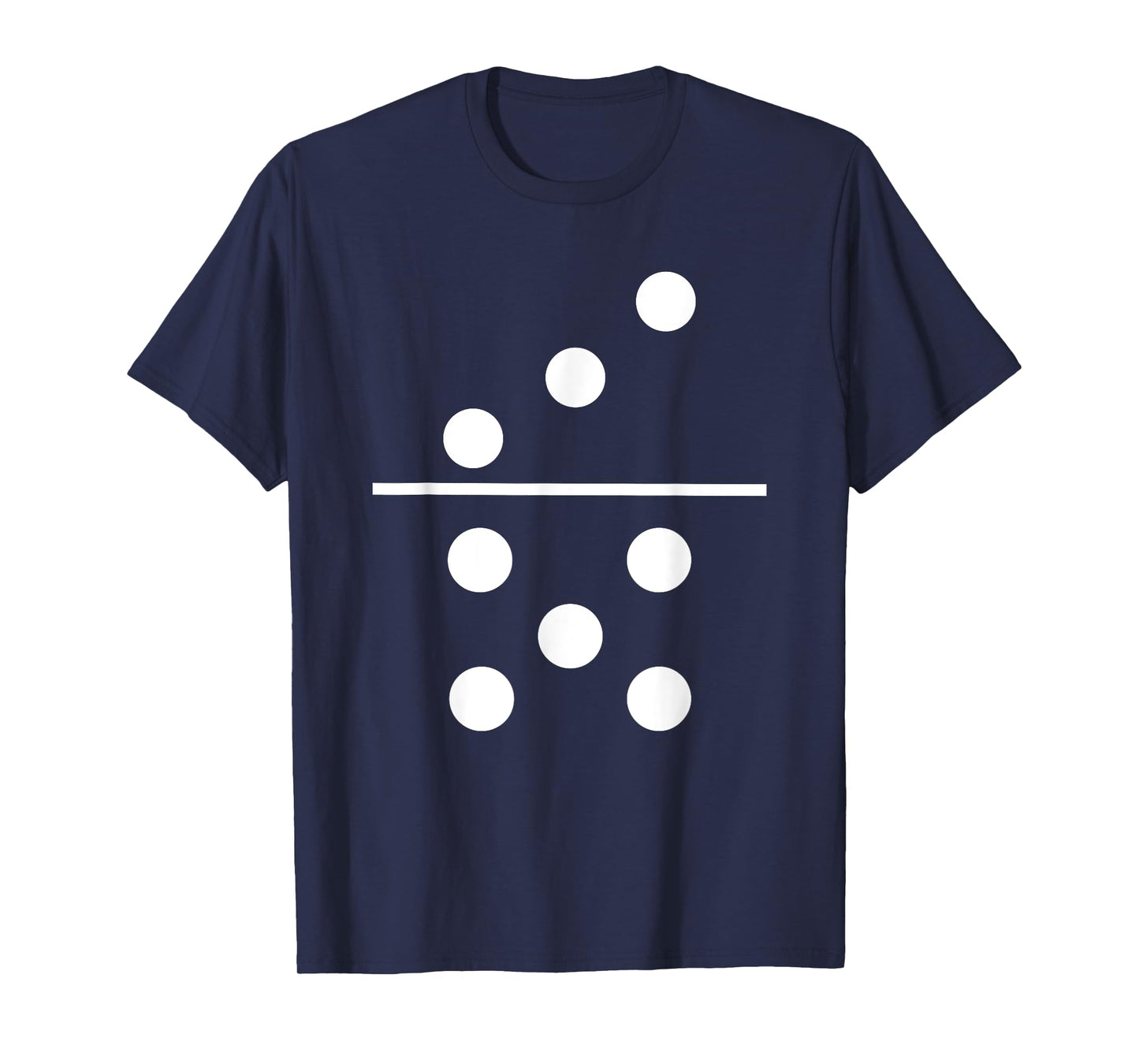 Domino 3 and 5 Matching T-Shirt Halloween Group Costumes 3-5 T-Shirt