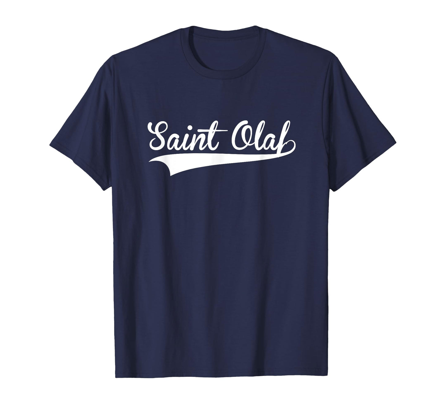 SAINT OLAF Baseball Vintage Retro Font T-Shirt