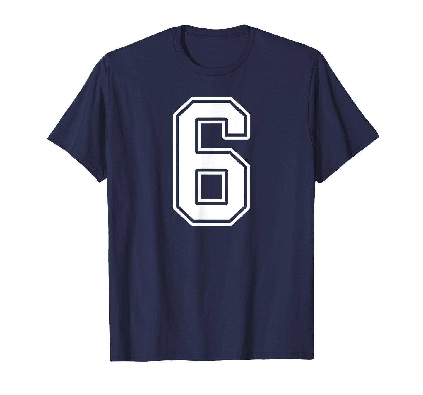 Number 6 Fan Player Jersey Style #6 Men Women Kids T-Shirt