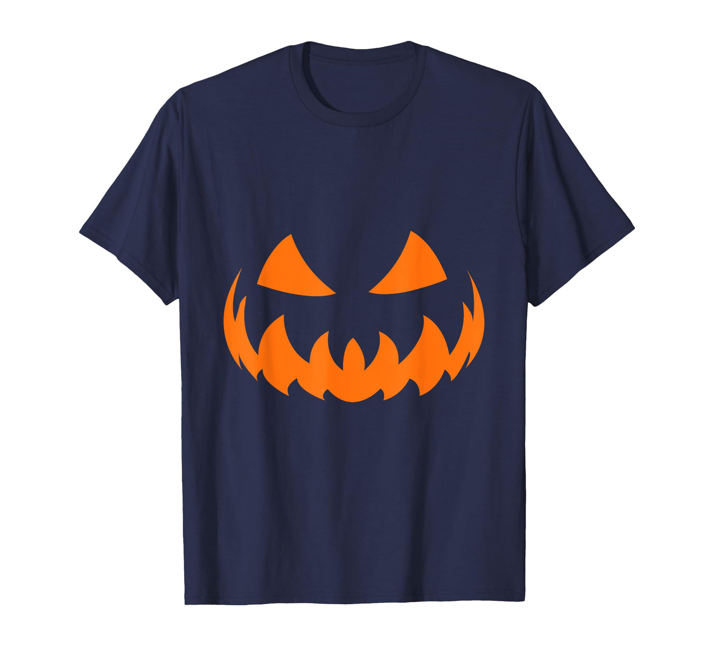 Halloween Scary Pumpkin Face Jack O Lantern T-Shirt