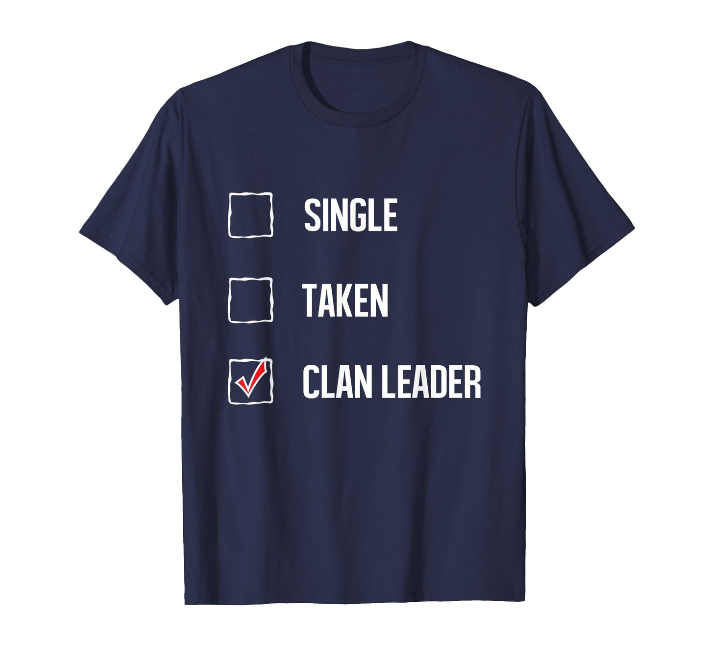Clan Leader Gift For Gamers of Clash Women Men T-shirt T-Shirt