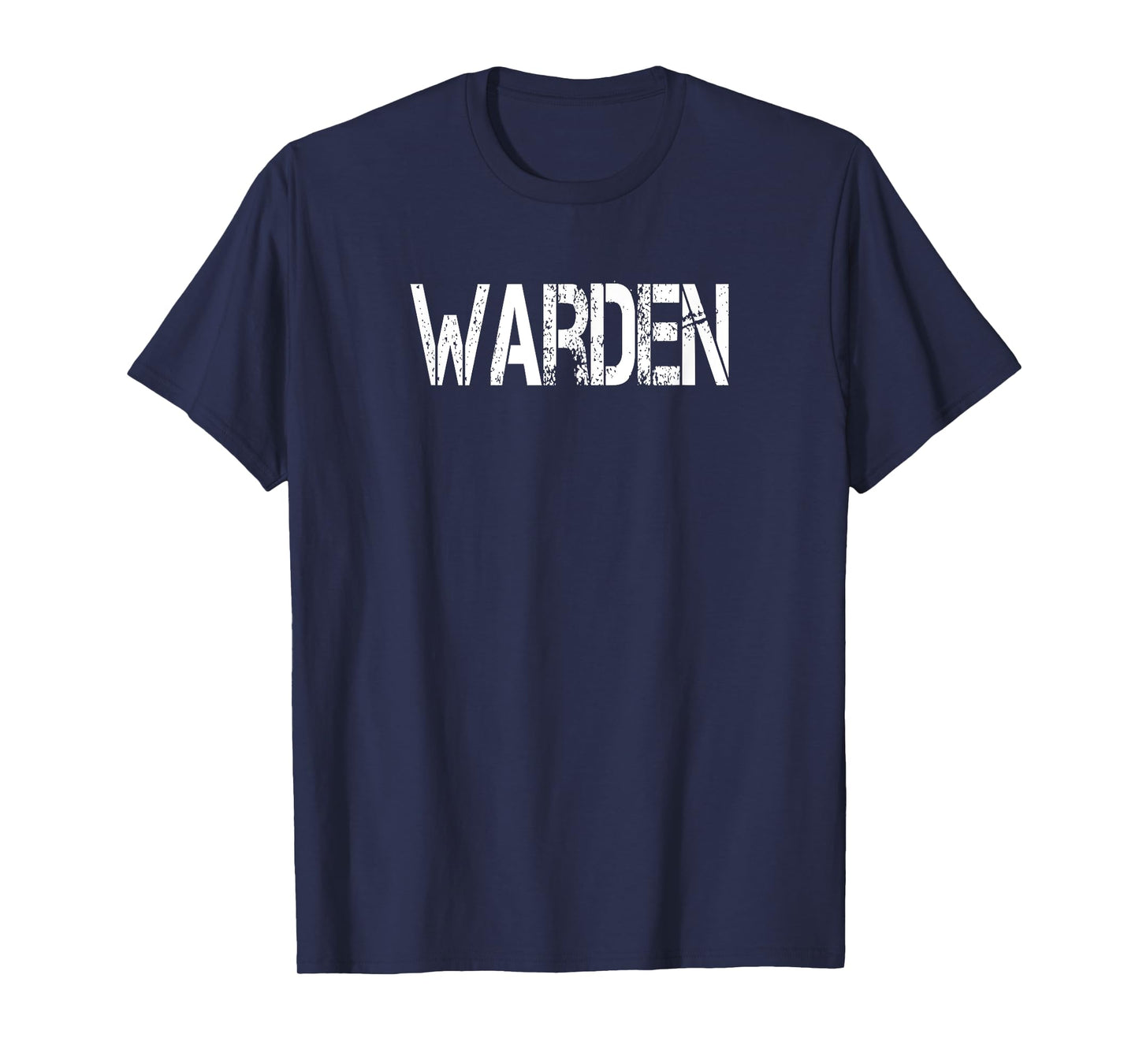 Warden Halloween Costume TShirt Game Fish Prison T-Shirt