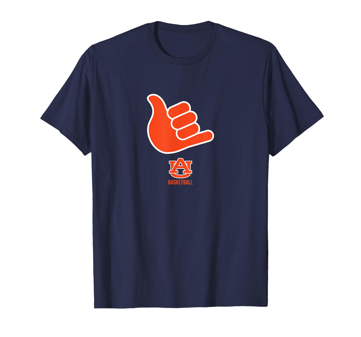 Auburn Basketball - Hand Sign - Auburn Tigers T-Shirt