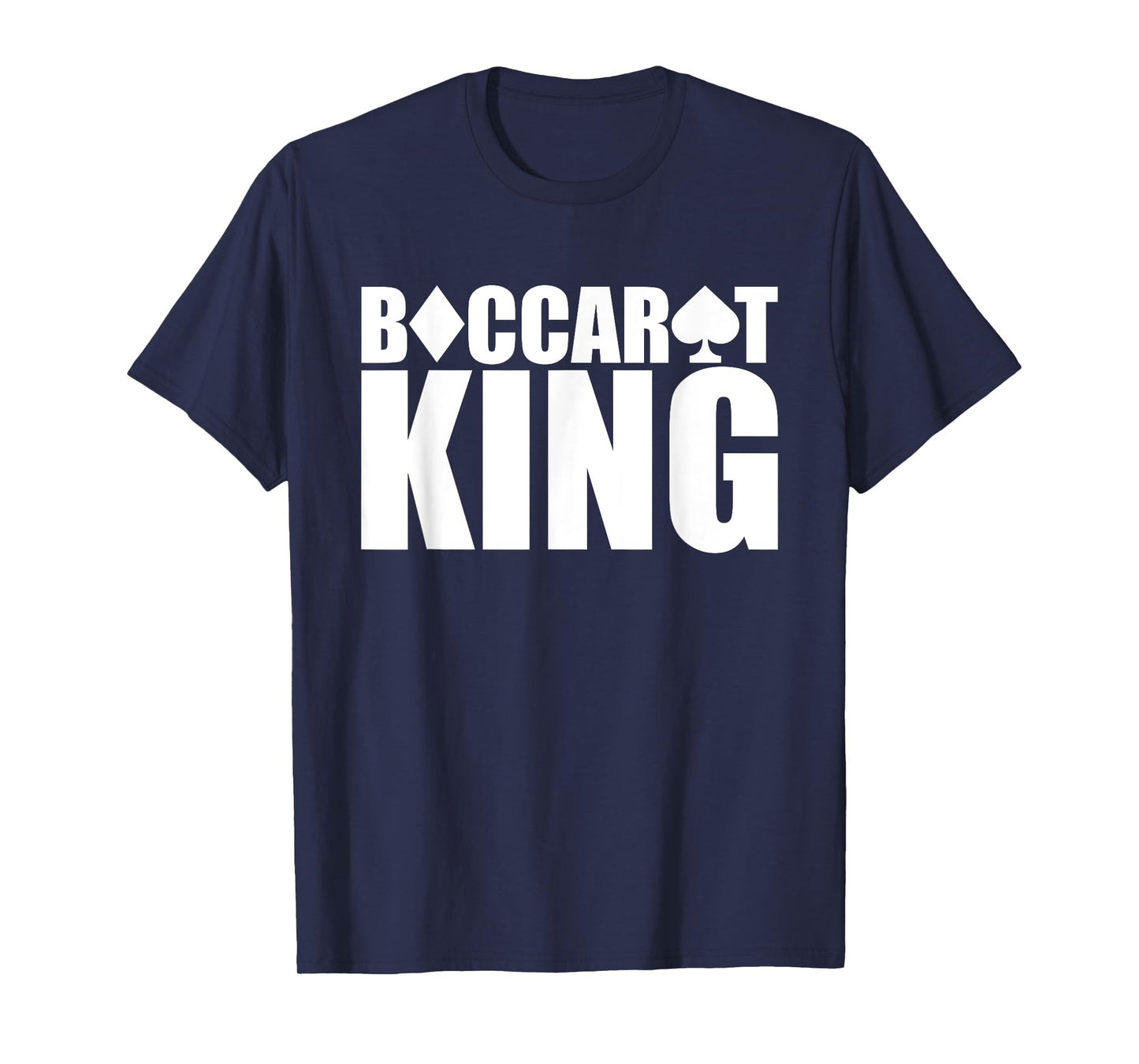 Baccarat King Fun Baccarat Cards Games-Baccarat Is My Game T-Shirt