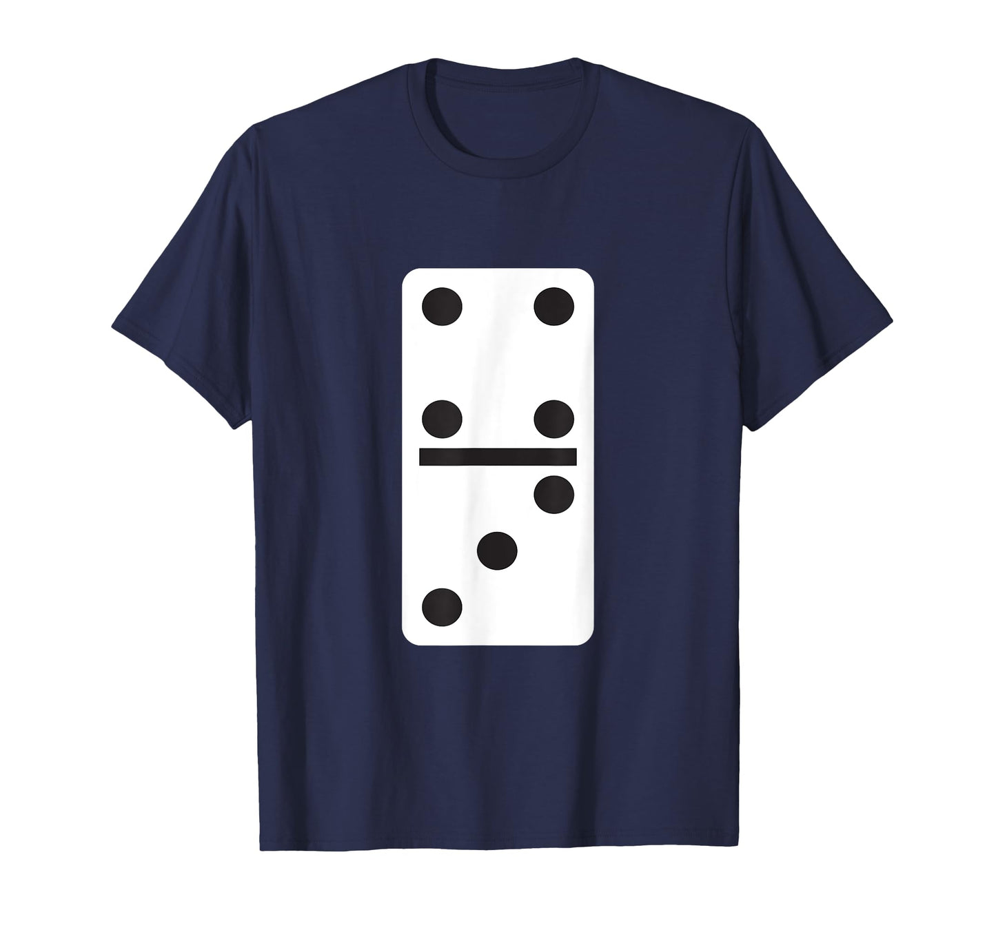 Four Three Dominoes T-Shirt Halloween Costume Domino Game T-Shirt