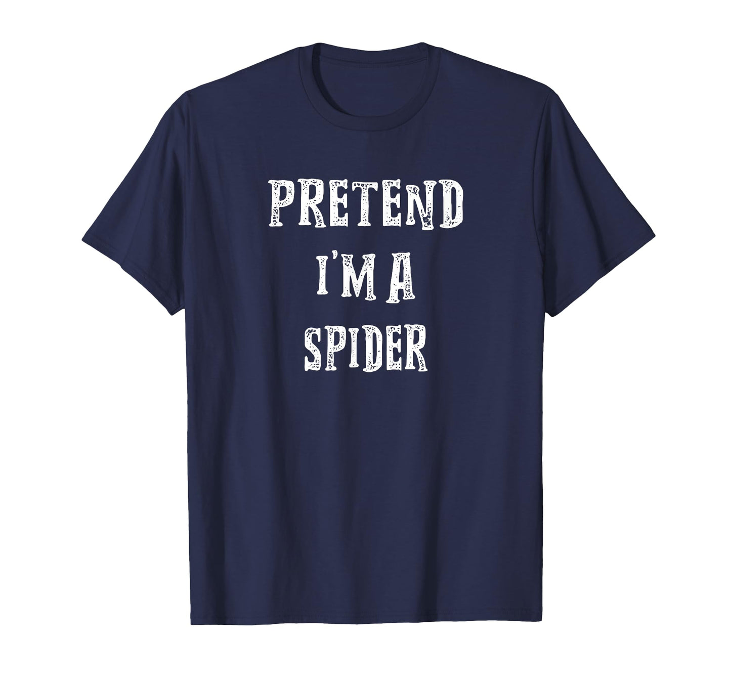 Pretend I'm A Spider Halloween Costume Couples Matching T-Shirt