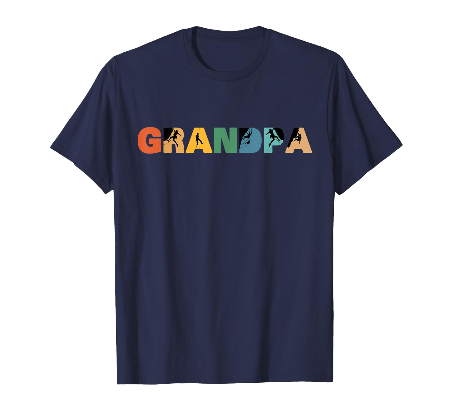 Mens Rock Climbing Grandpa Shirt, Gramps Rock Climbing T-Shirt