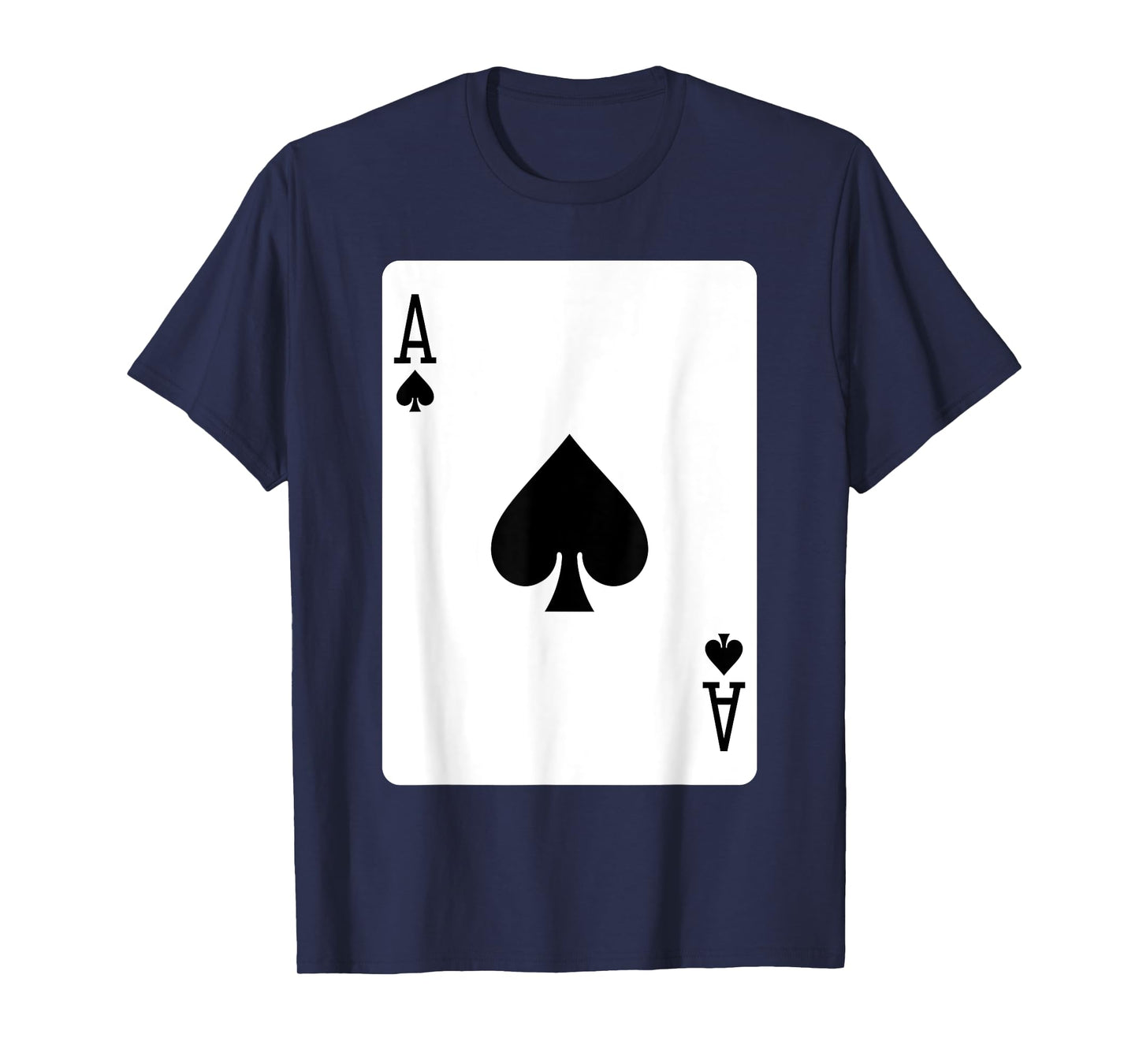 Ace of Spades T-Shirt Playing Card Halloween Costume T-Shirt