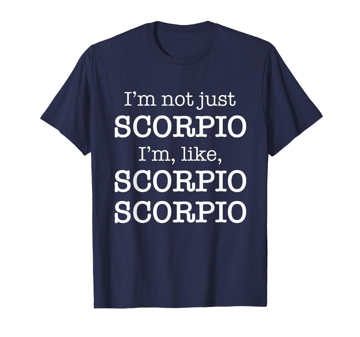 Scorpio Scorpio | Funny Zodiac Horoscope Scorpio AF Birthday T-Shirt