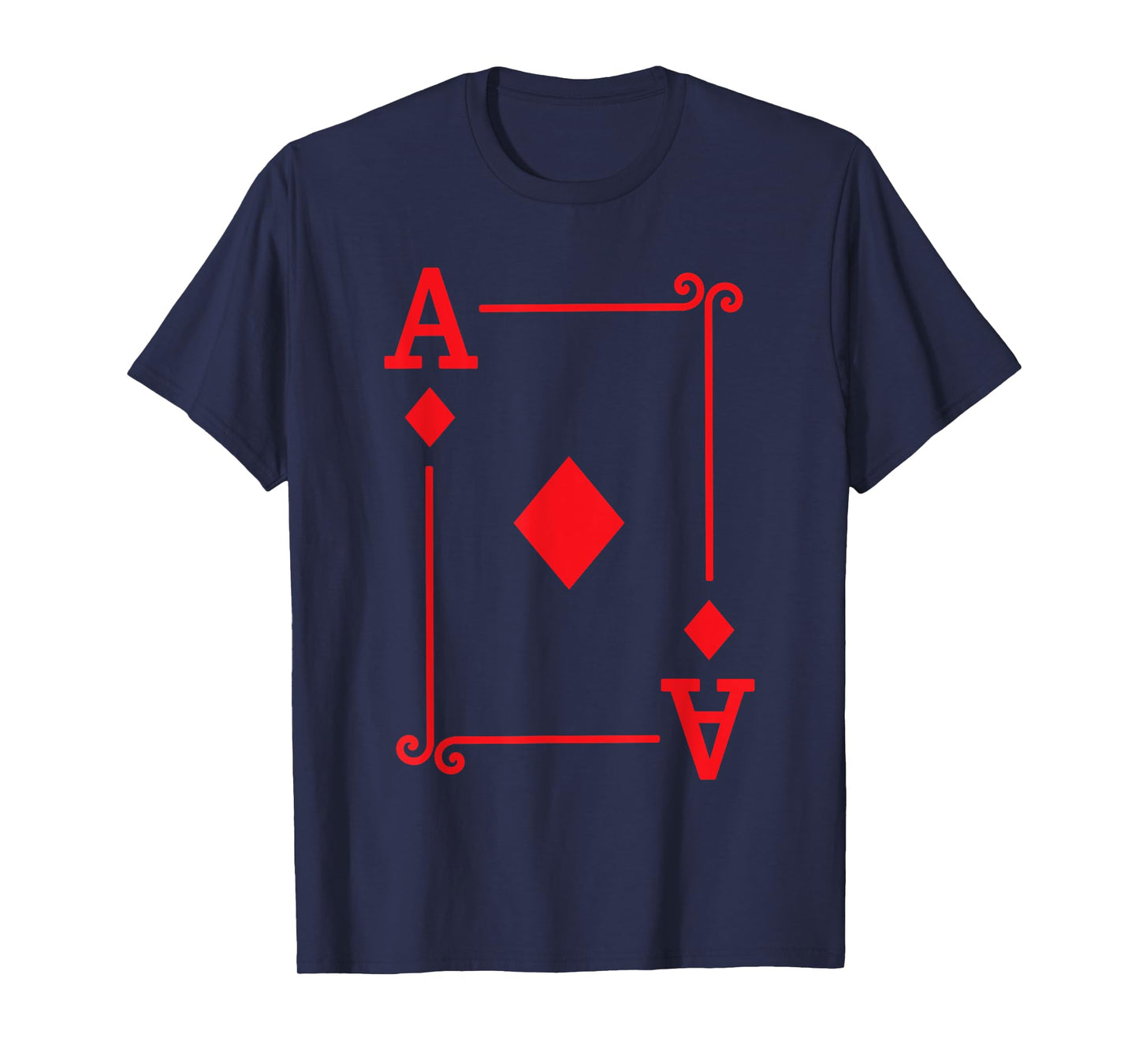 Playing Cards Costume - Ace Diamonds Card - Ace Card T-Shirt