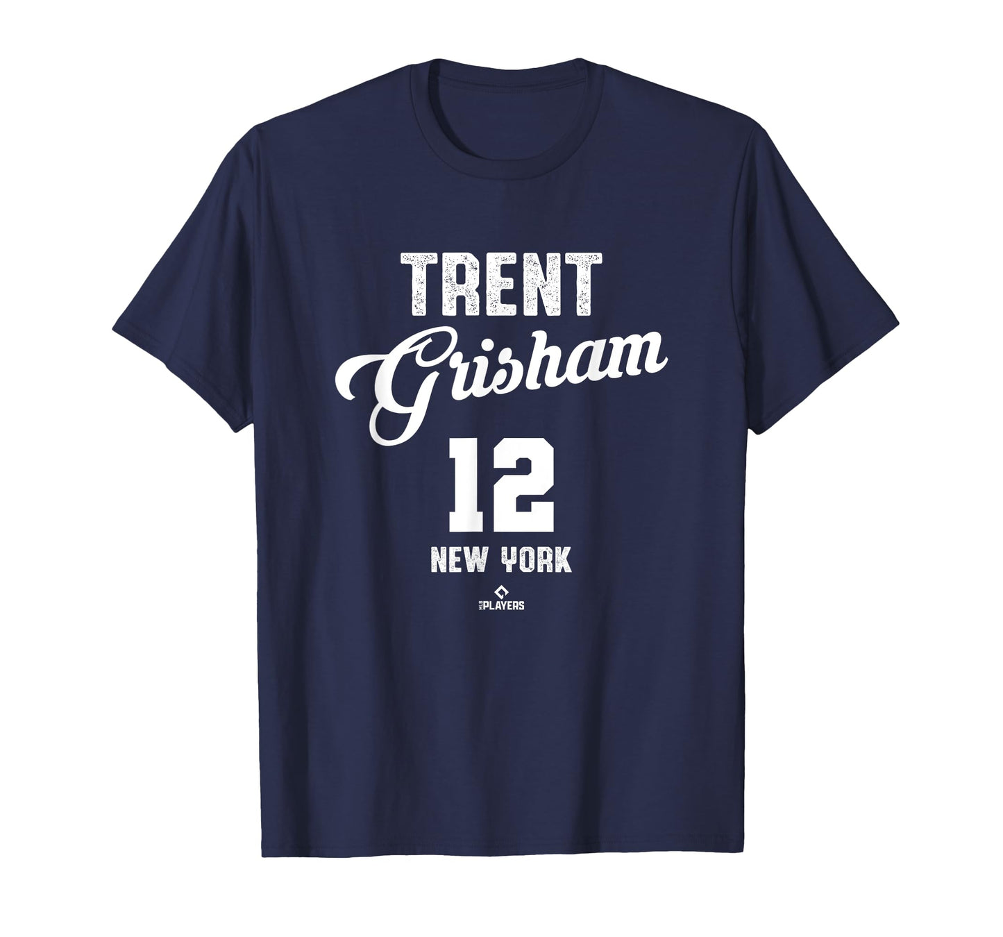 Trent Grisham 12 New York Baseball Vintage MLBPA T-Shirt