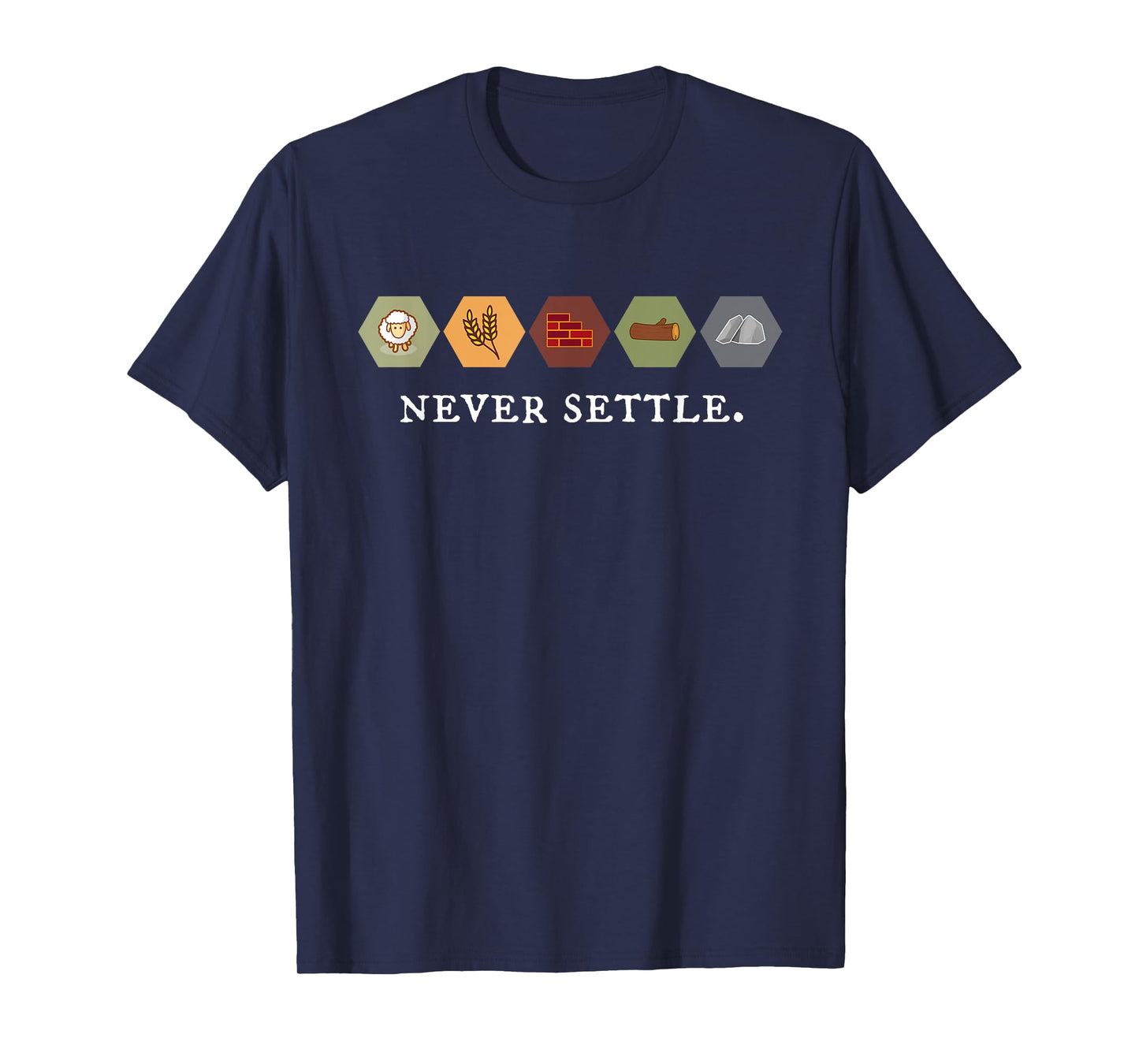 Never Settle Board Games Shirt T-Shirt