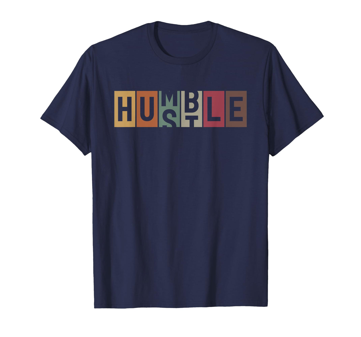 Humble to Hustle Odometer Men Women Boys Girls Teens Vintage T-Shirt