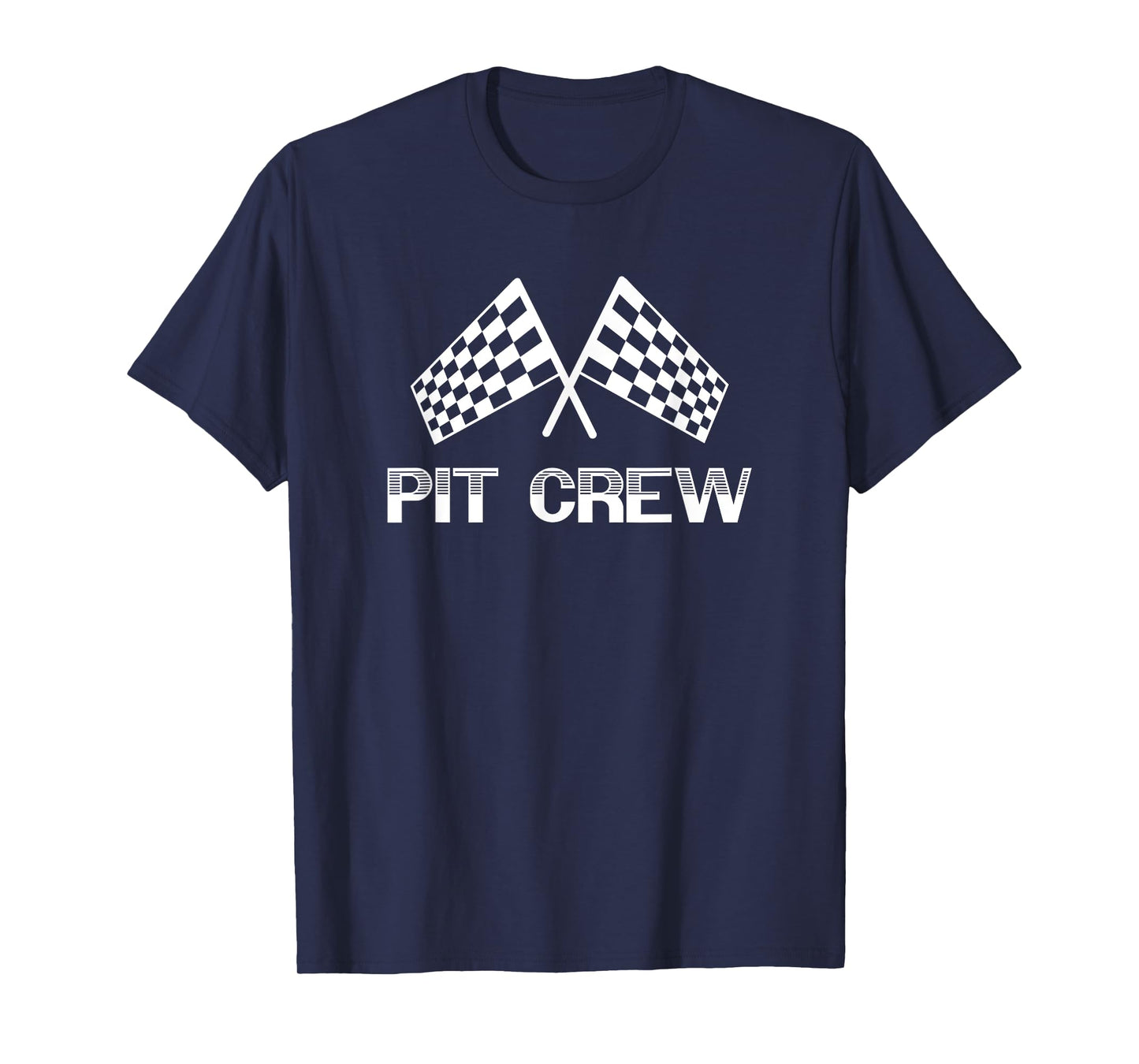Pit Crew Race Car Birthday Party Racing Crew Costume T-Shirt