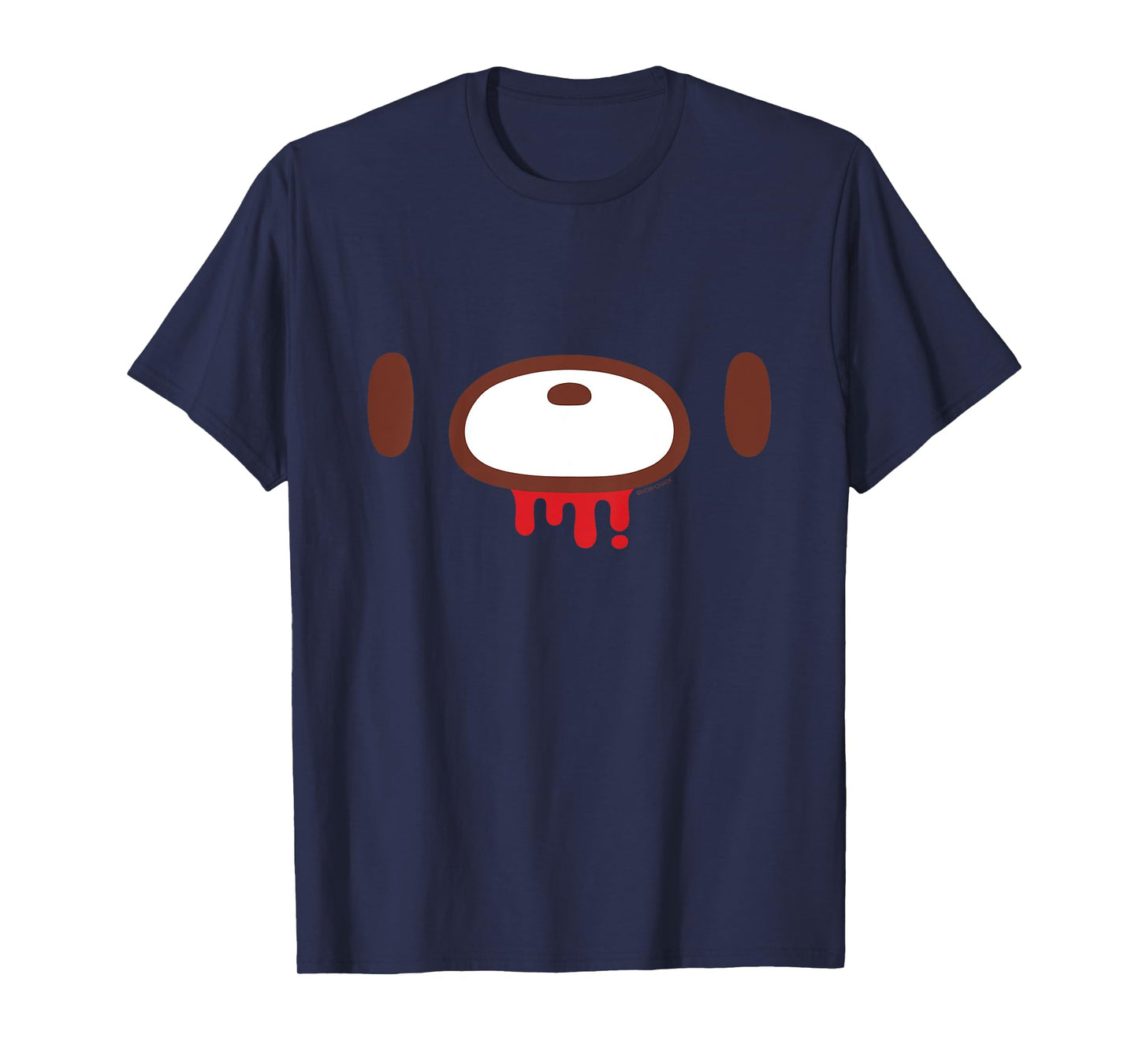Kids Gloomy Bear Naughty Grizzly Face Print Anime Manga Kids T-Shirt