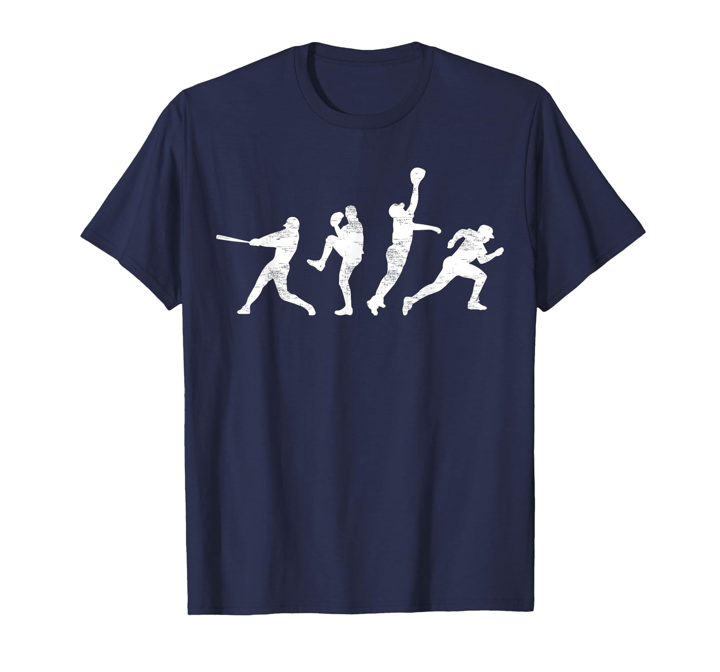 Baseball Vintage | Retro Catcher Pitcher Batter Tee T-Shirt