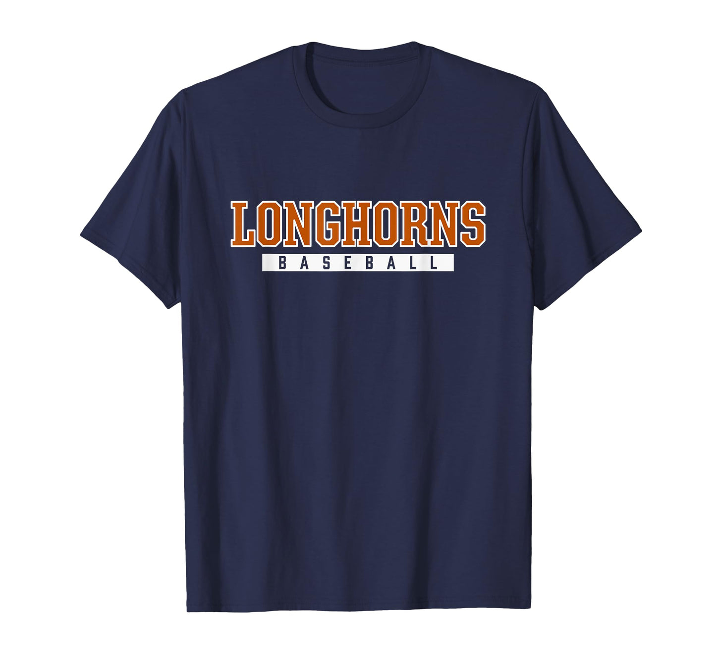 United Longhorns Baseball T-Shirt