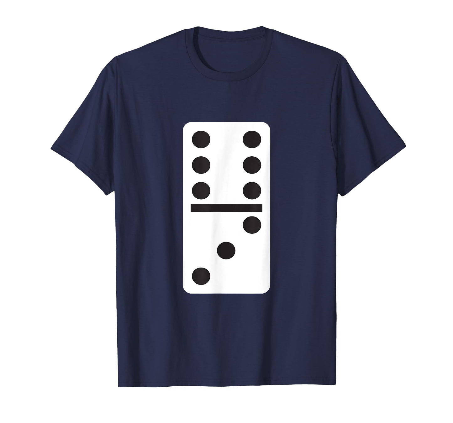 Six Three Dominoes T-Shirt Halloween Costume Domino Game T-Shirt