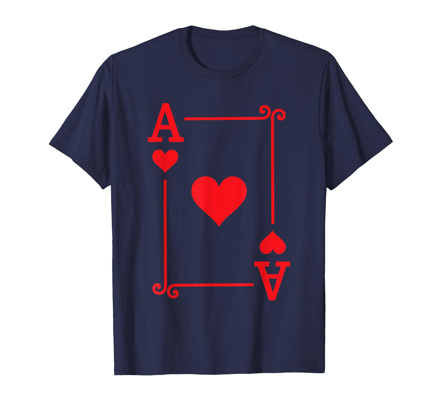 Playing Cards Costume - Ace Hearts Card - Ace Card T-Shirt