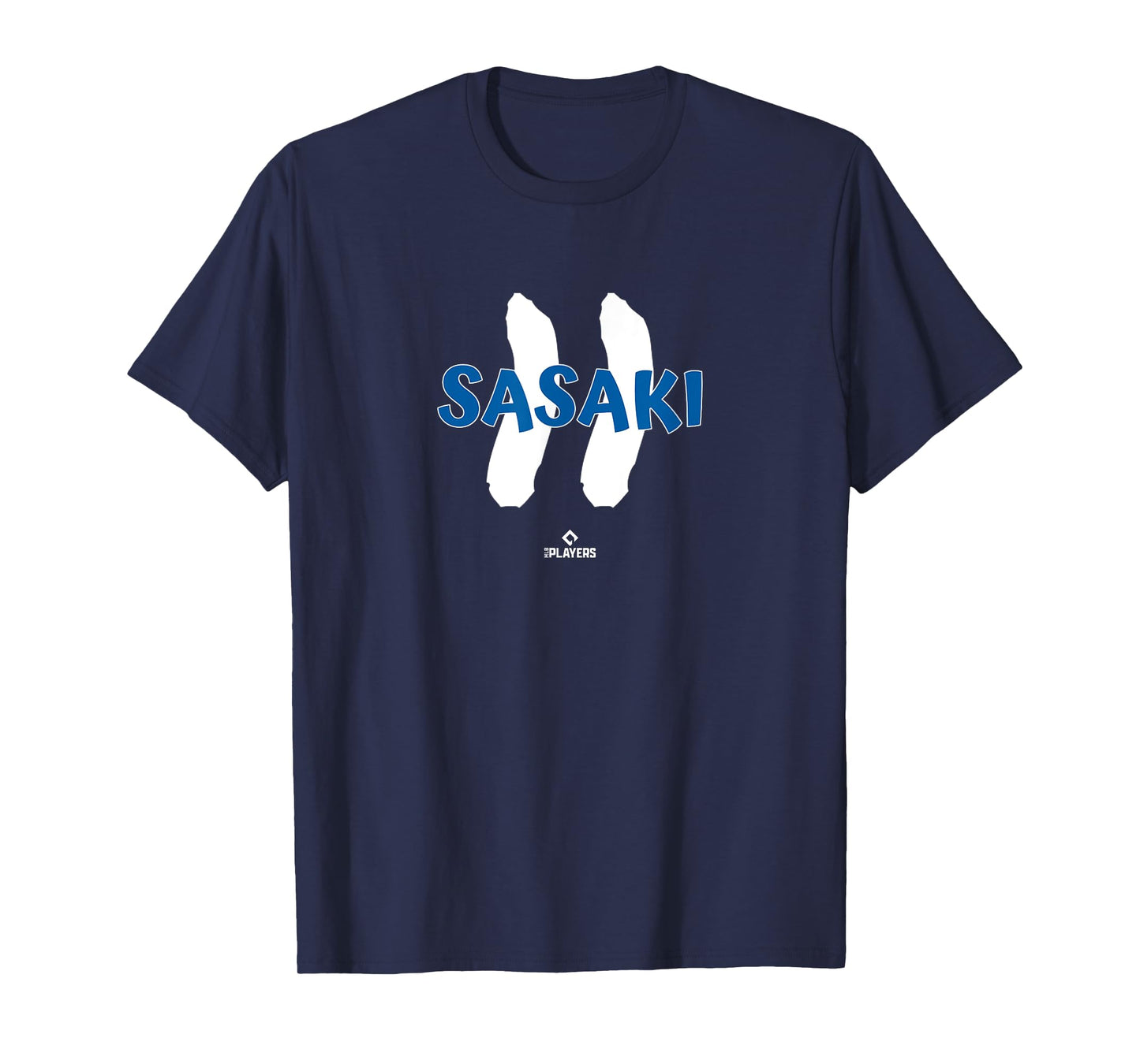 Name and Number Roki Sasaki Los Angeles Baseball MLBPA T-Shirt