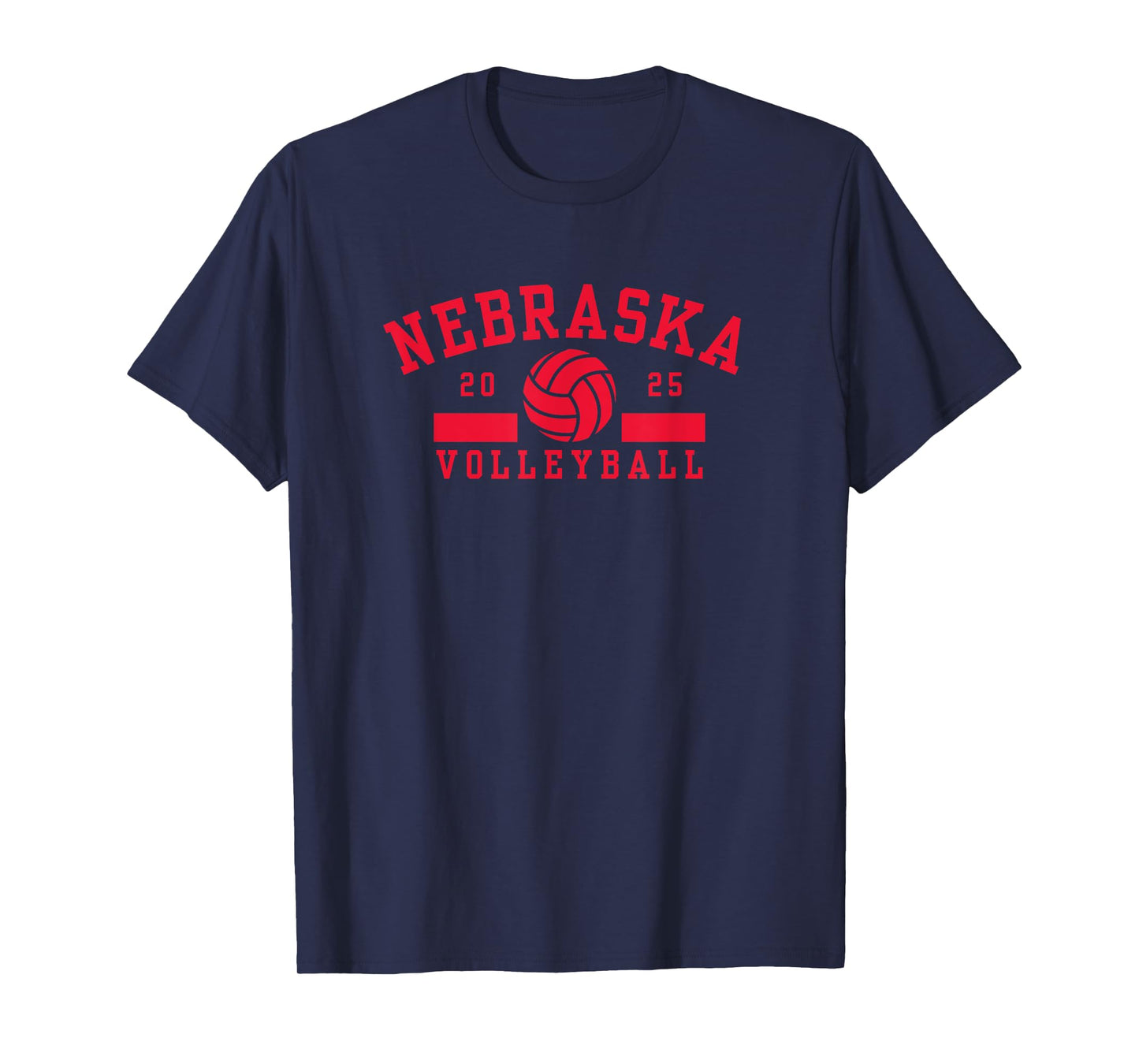 Nebraska Volleyball 2025 Team Player T-Shirt