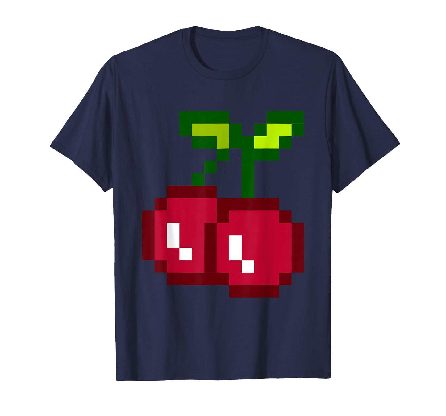 Pixel Cherries 80s Video Game Halloween Costume Easy Group T-Shirt