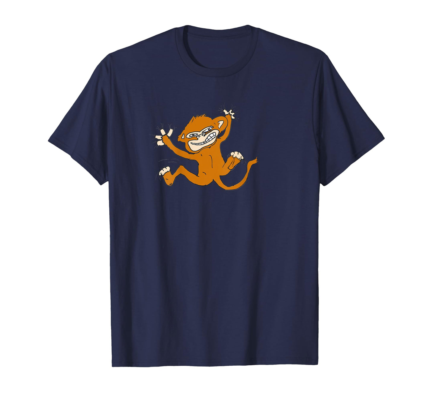 Monkey On My Back Orange T-Shirt Get The Monkey Off My Back