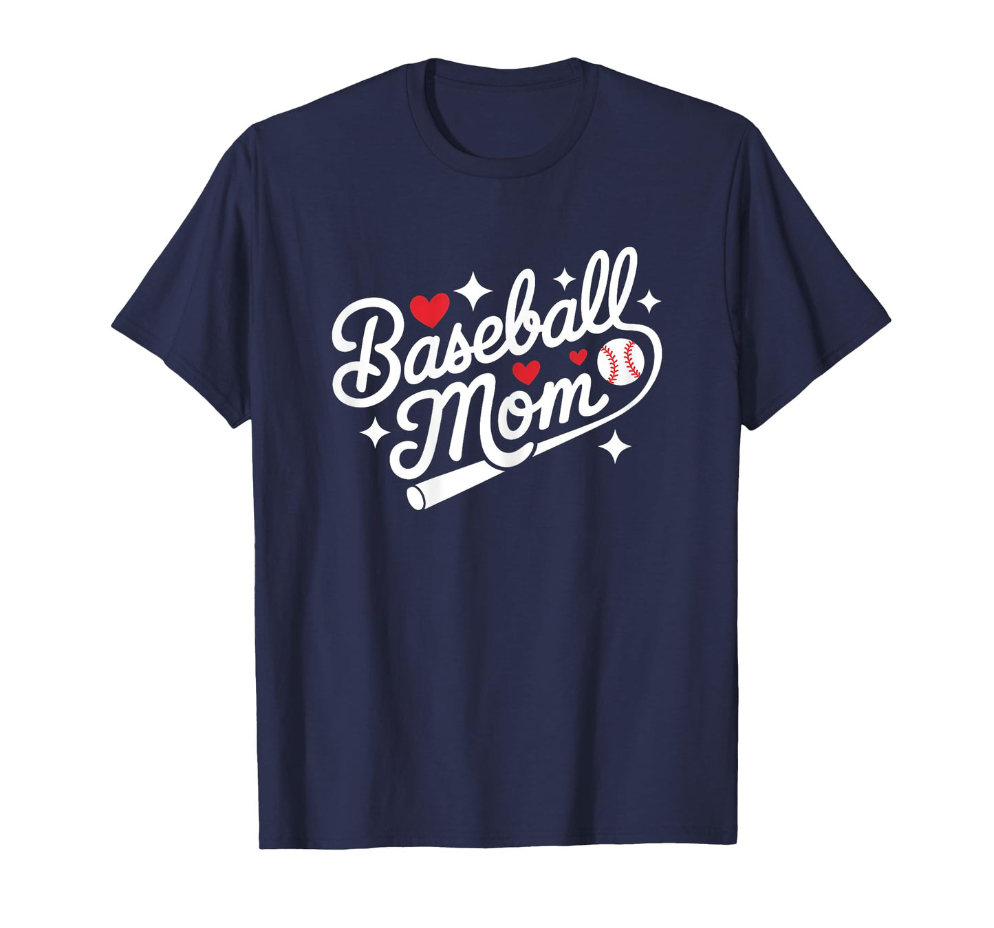 Baseball Mom Cute Baseball Player Mother Women's T-Shirt