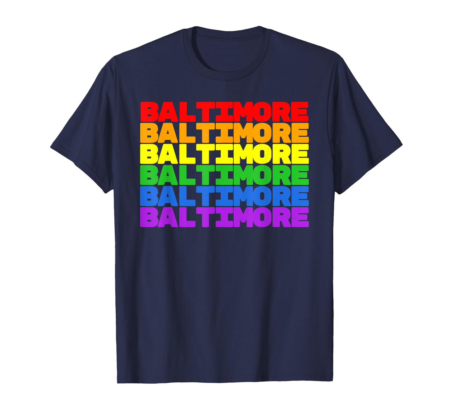 Baltimore Rainbow Pride LGBT T-Shirt