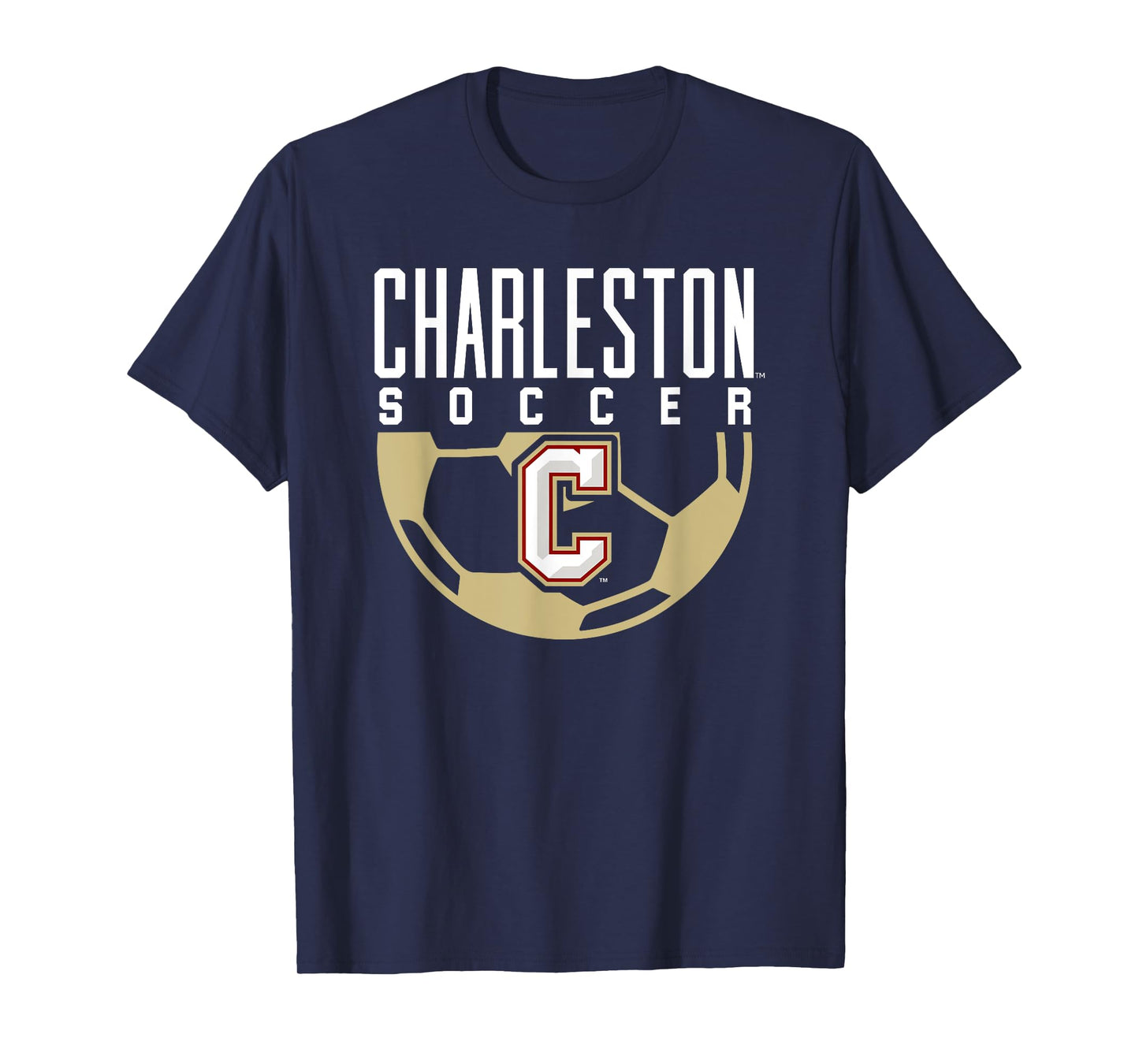 College of Charleston Cougars Soccer Arch T-Shirt