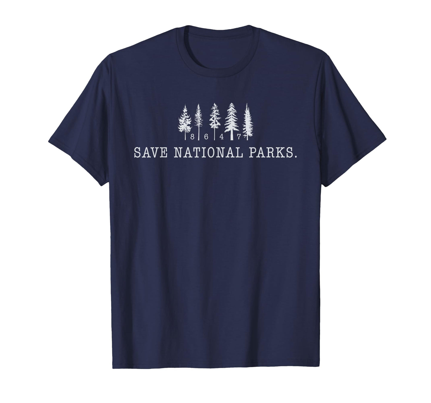 Resist Protect Our National Parks Graphic Pine Trees 86 47 T-Shirt