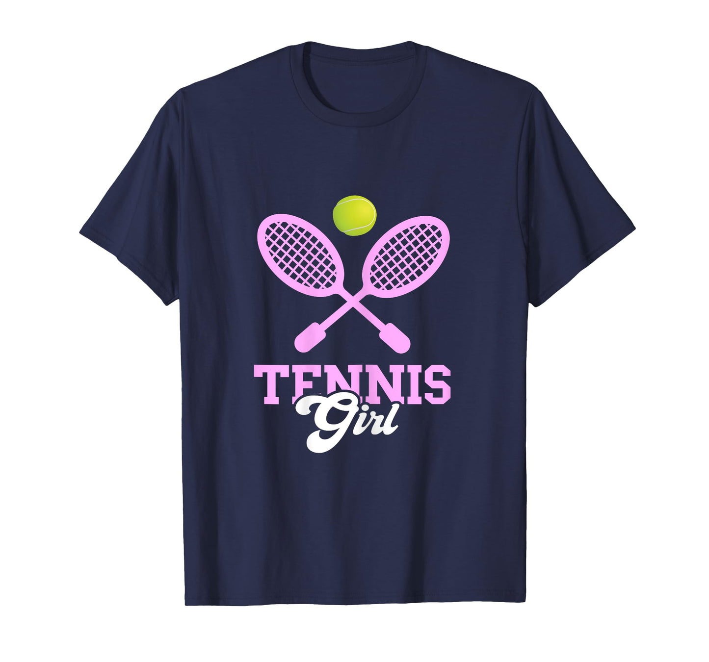 Tennis Girl Tennis Lover Tennis Racquet Tennis Player T-Shirt