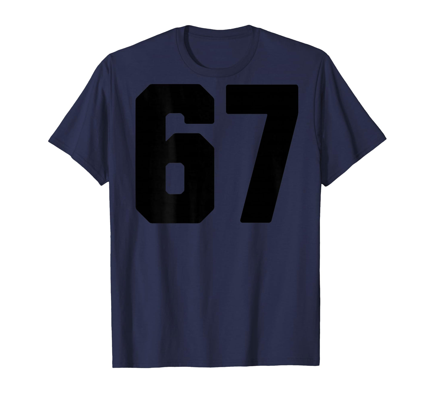 Halloween Viral Internet Meme #67 Sports Jersey Number 67 T-Shirt