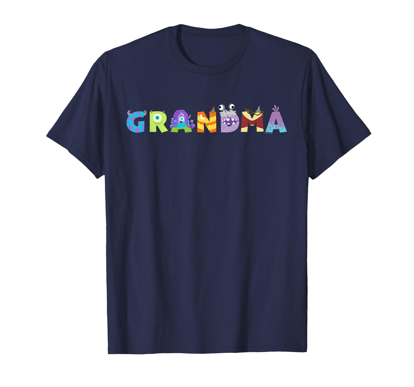 Disney & Pixar's Monsters, Inc. Grandma Family Trip Vacation T-Shirt