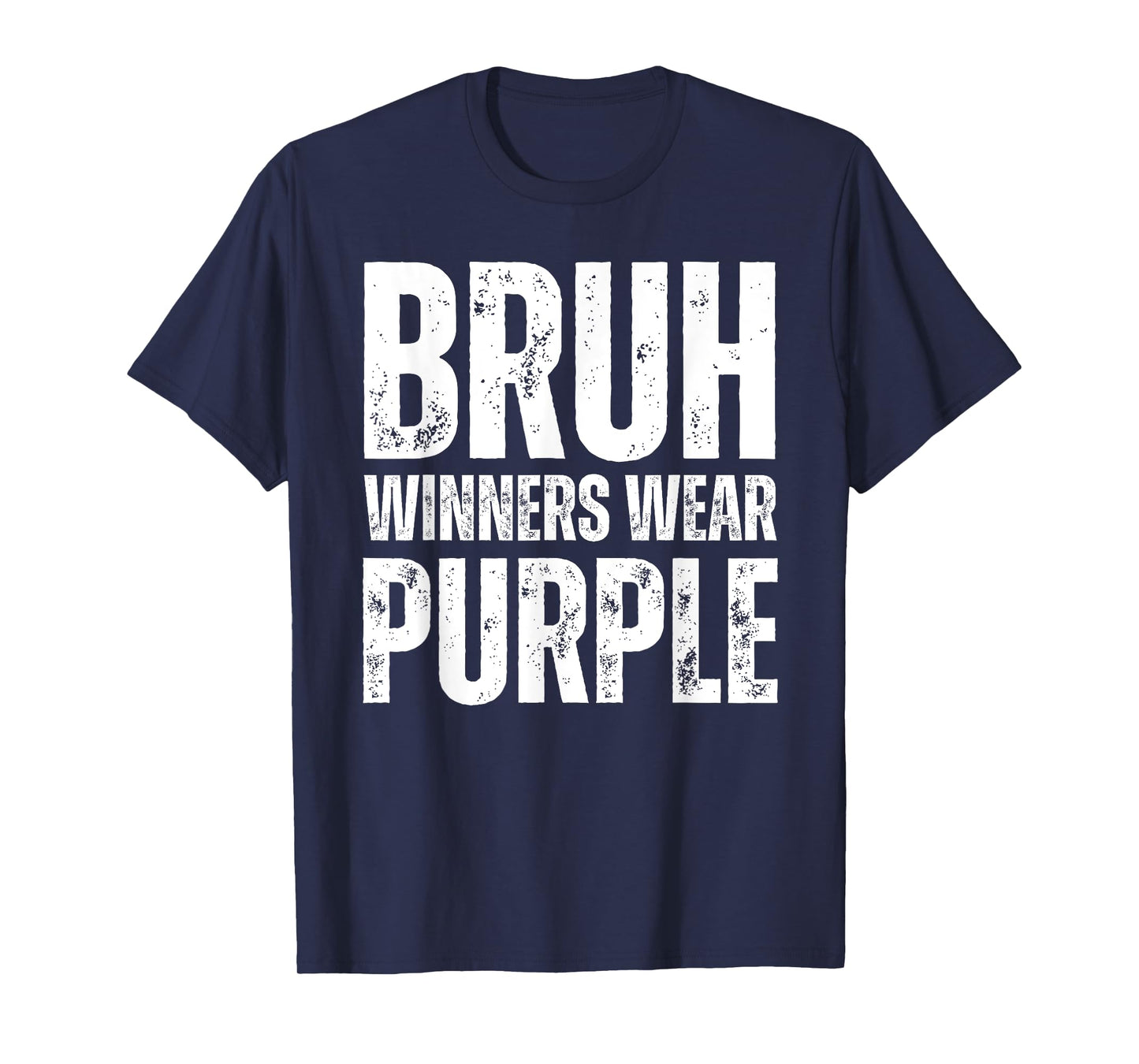 Winners Wear Purple Team Spirit Week Game Color Sports day T-Shirt