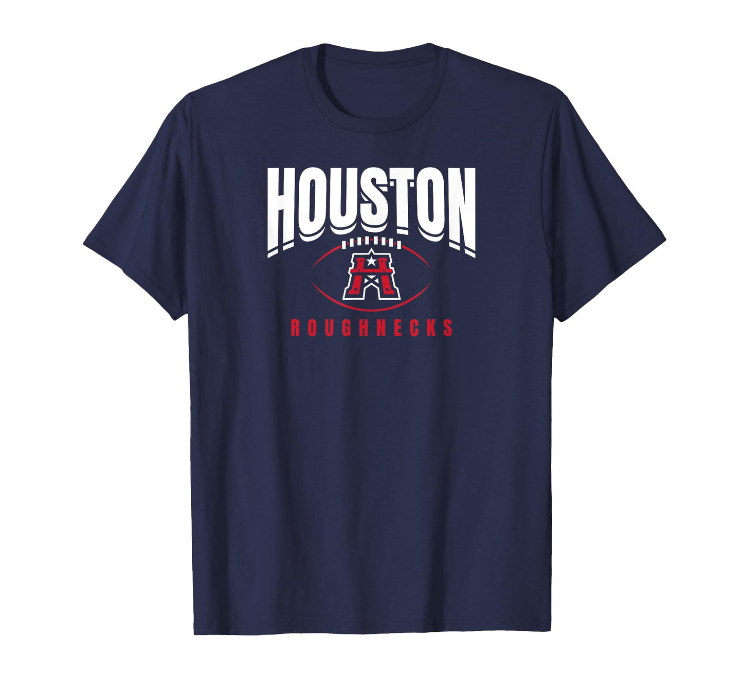 Houston Roughnecks: Football Outline T-Shirt