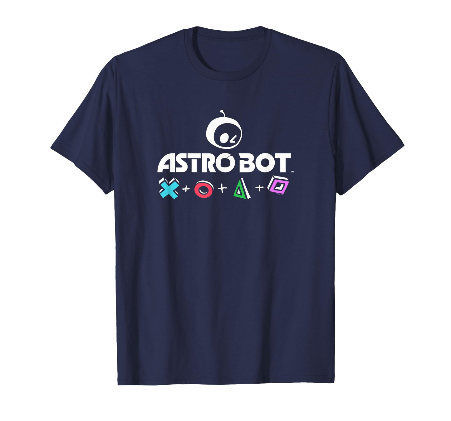 Astro Bot Rescue Mission PlayStation Symbols Video Game T-Shirt