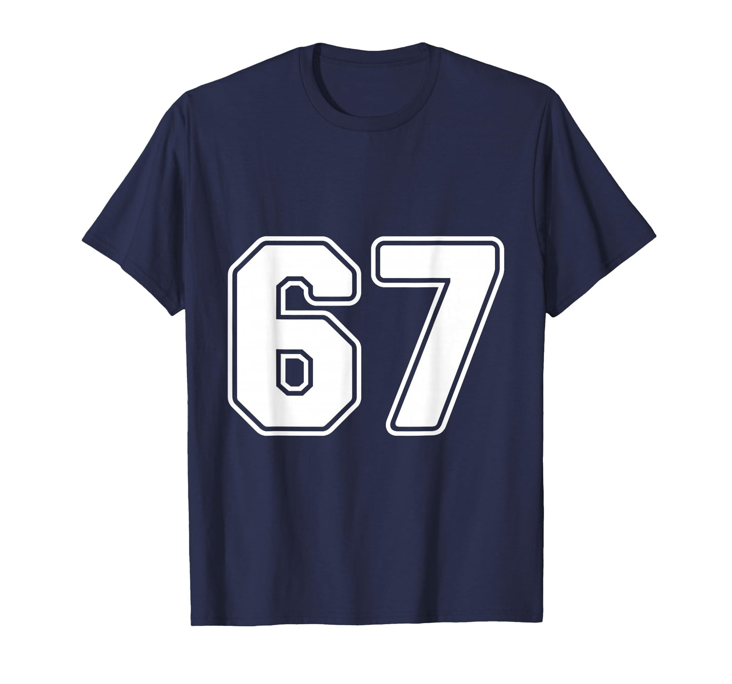 67 Meme 6 7 Numbers Six Seven Funny Boys Kids T-Shirt
