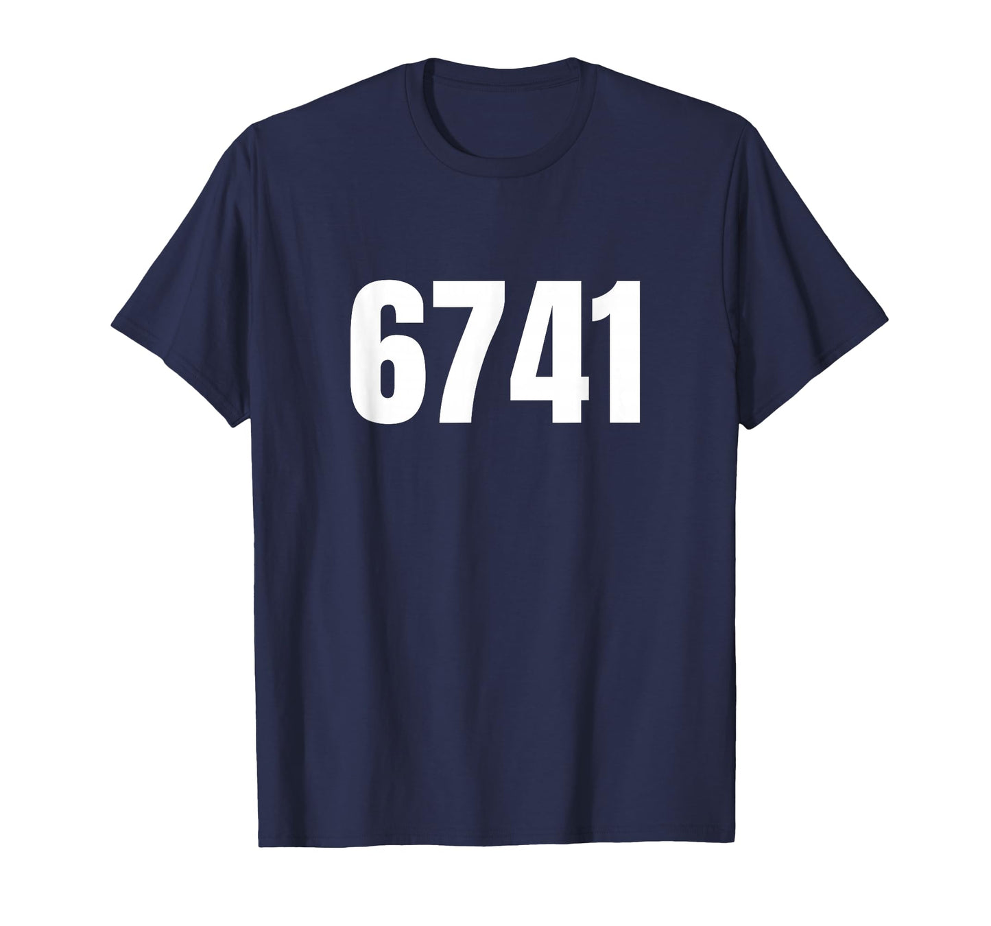 Six Seven Forty One Funny Unhinged Gen Z Slang Brainrot Meme T-Shirt