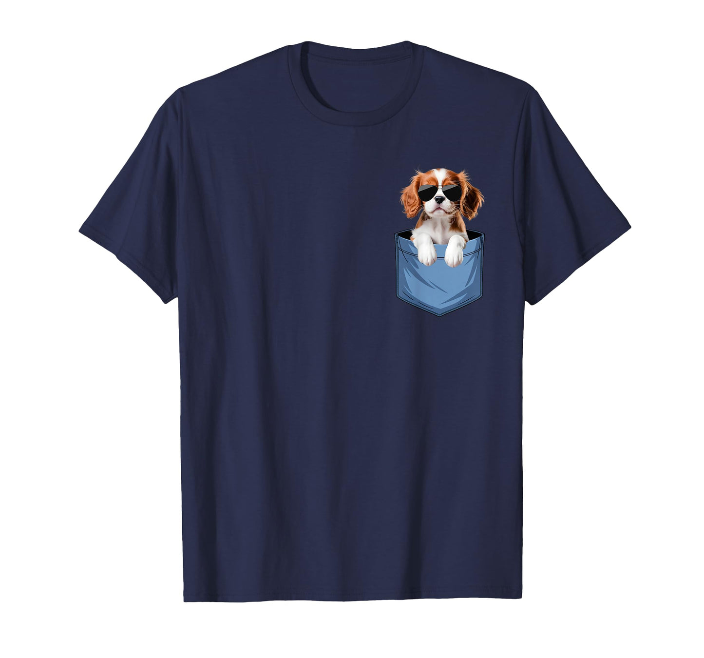 Cute Pocket Cavalier King Charles Spaniel Lover Dog Mom T-Shirt