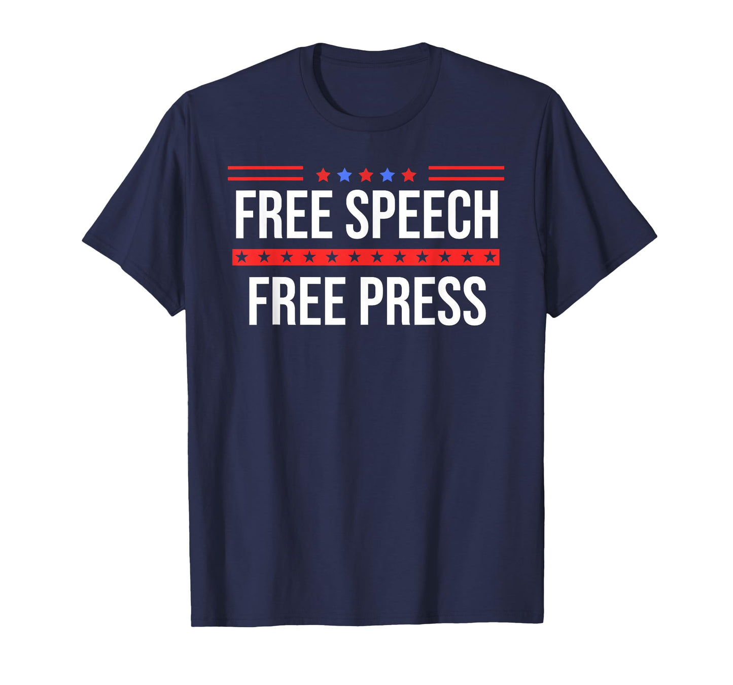 Free Speech Free Press Protect Freedom of Speech Resistance T-Shirt