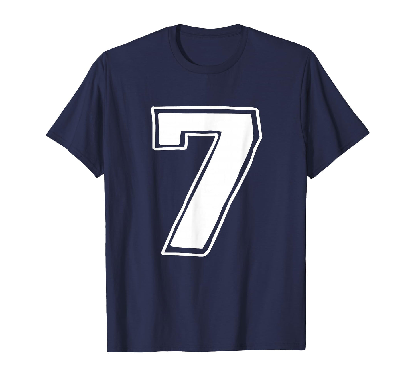Number 7 Six Seven 6 7 Meme 67 Funny 7th Birthday 7 Years T-Shirt