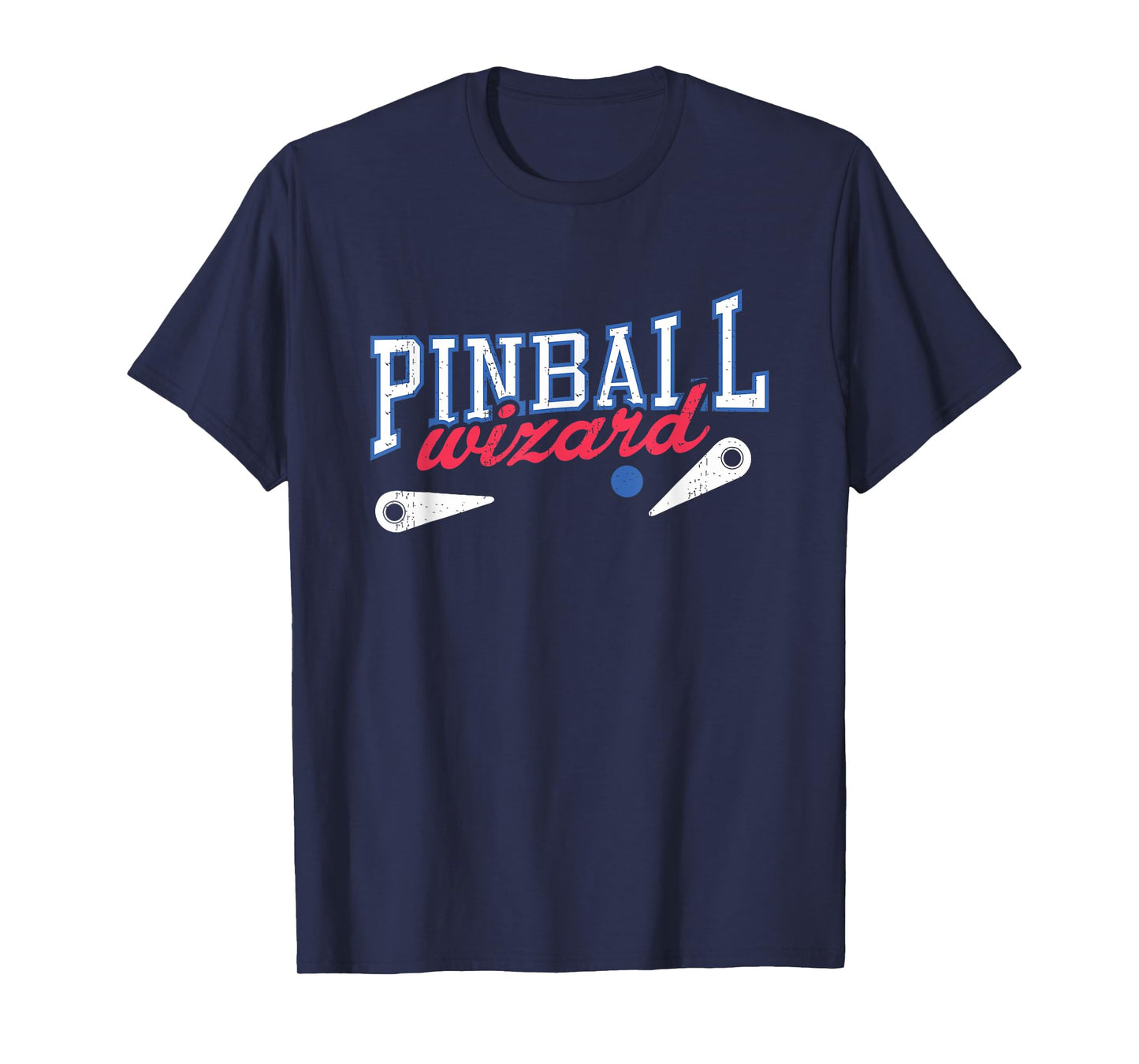 Retro Pinball Wizard Print Tshirt Arcade Game Lover T Shirt T-Shirt