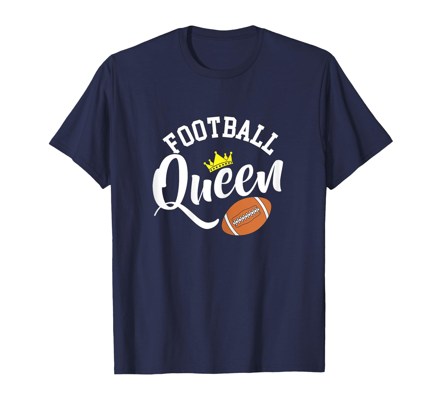 Football Queen - American Football Season Party T-Shirt